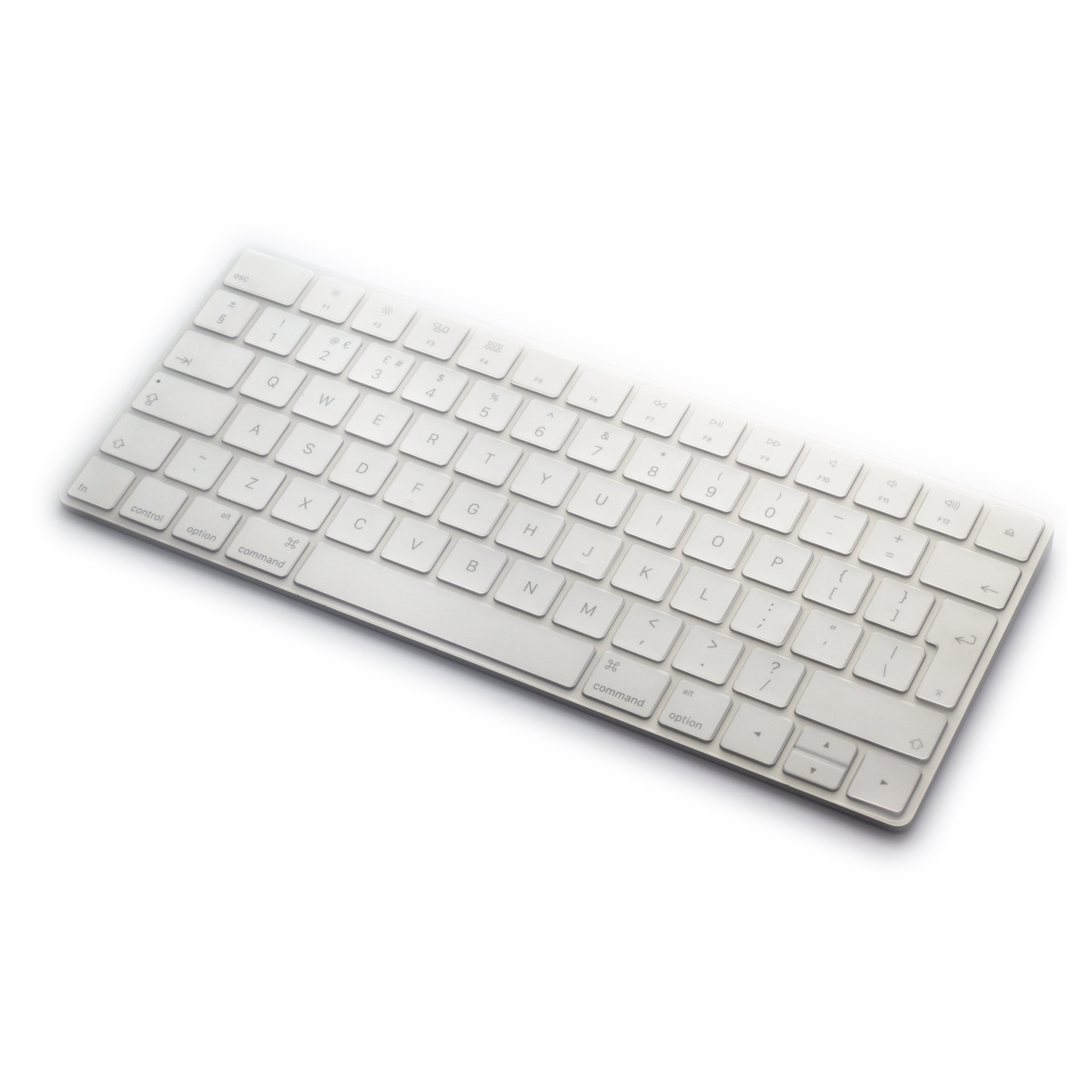 MiNGFi Silicone Keyboard Cover for Magic Keyboard (2015+) A1644 EU/ISO Keyboard layout - Transparent