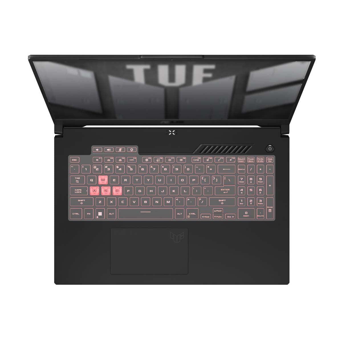 MiNGFi Silicone Keyboard Cover for ASUS TUF Dash F15(2022) TUF Gaming A15 A17 F15 F17(2022) - Transparent