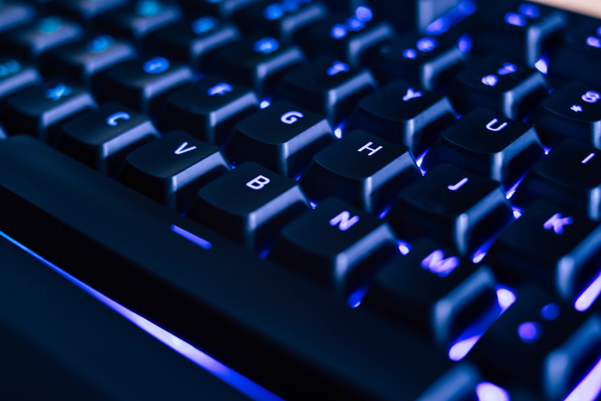 Keyboard protection film product display